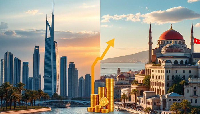 رشد بازار مسکن در دبی بیشتر است یا ترکیه؟