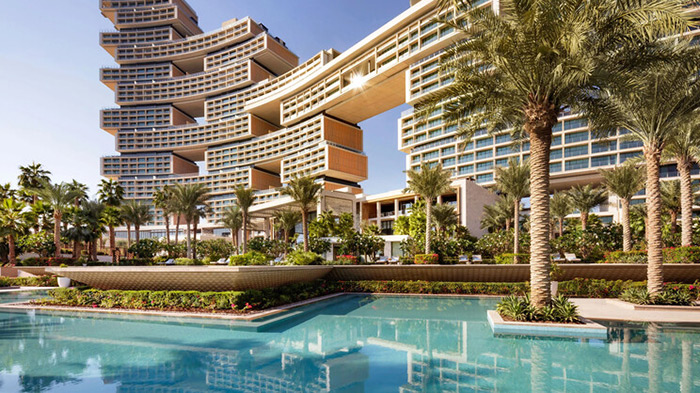 اقامت لوکس در هتل آتلانتیس د رویال دبی، جزیره جمیرا.