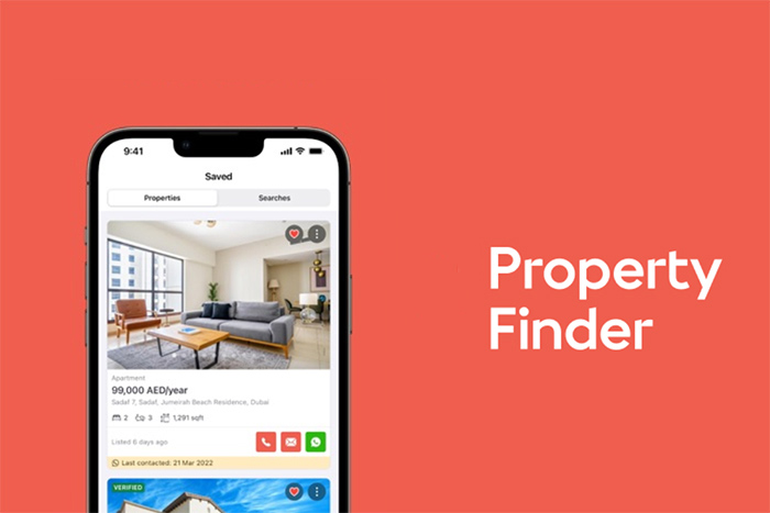 اپ Property Finder با فیلترهای دقیق، تور مجازی، مقایسه ملکها و اعلان هوشمند، جستجوی خانه در دبی را سریع، تحلیلی و مناسب سرمایهگذاری بینالمللی کرده است.