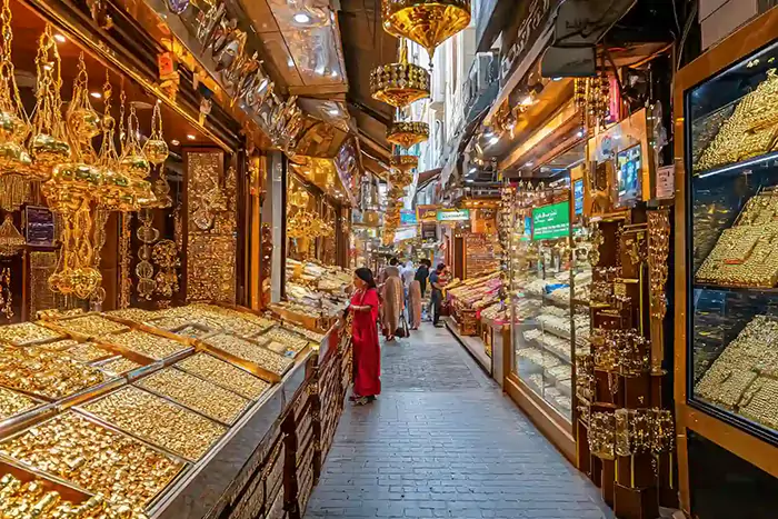 بازار طلا دبی (Dubai Gold Souk)