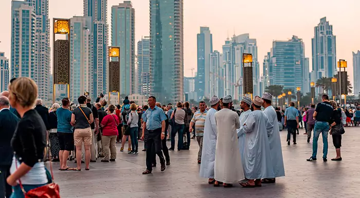 جمعیت امارات در 20 سال اخیر